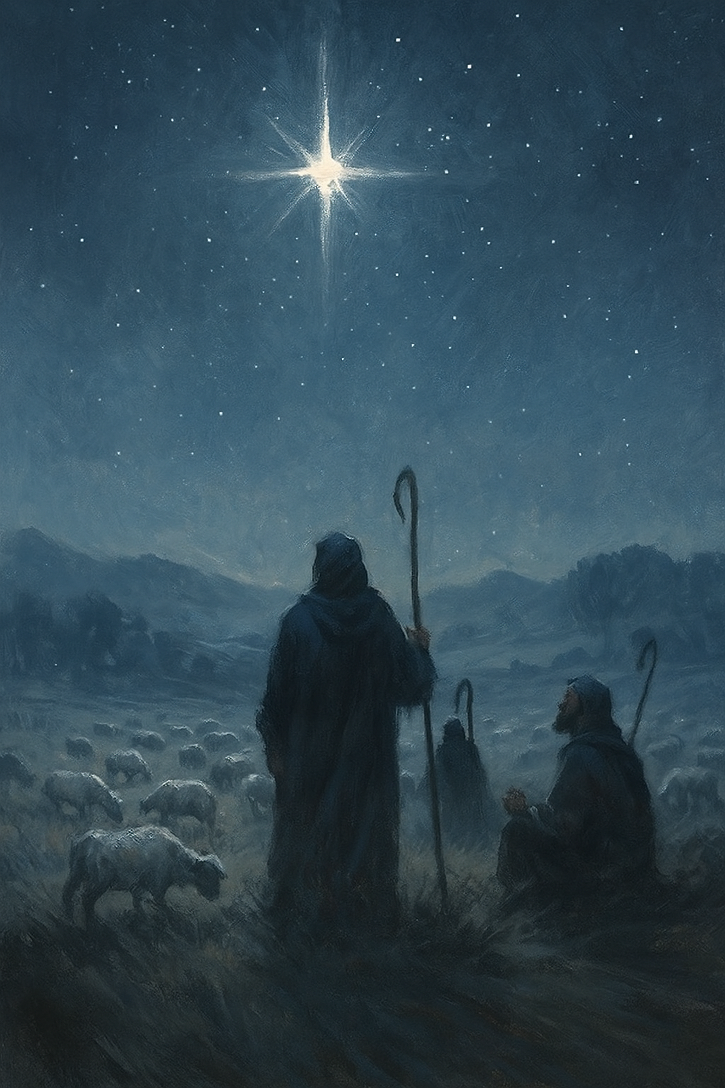 Shepherds Watching Over their Flock